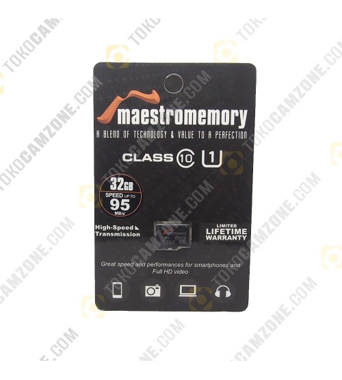 Maestro Micro SDHC 32GB Class 10 95 MB/s